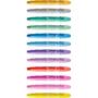 Imagem de kit 2 Giz Retrátil Gel mega Color pastel Metálico 12 Cores colorir pintar escolar