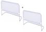 Imagem de kit 2 Grades De Cama Alta 54x68cm Serve para Cama Box com colchão