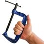 Imagem de Kit 2 Grampo Sargento 125Mm Tipo C 5 Profissional Marceneiro
