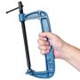 Imagem de Kit 2 Grampo Sargento Tipo C 200Mm 8 Pol. Para Marceneiro