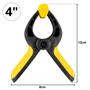 Imagem de Kit 2 Grampos Com Mola Sargento Multiuso 4 + 2 Grampos 6 Pol