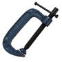 Imagem de Kit 2 Grampos Sargento Tipo C 75Mm 3 Pol. Para Marceneiro