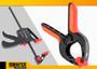 Imagem de Kit 2 Grampos Sargento Universal + 4 Grampos Multiuso Aperto