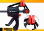 Imagem de Kit 2 Grampos Sargento Universal + 4 Grampos Multiuso Aperto