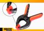 Imagem de Kit 2 Grampos Sargento Universal + 4 Grampos Multiuso Aperto
