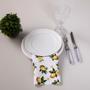 Imagem de Kit 2 Guardanapos de Tecido Estampado Allegra 35x35Cm 100% Poliéster - Valle Distribuidora