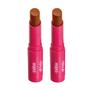 Imagem de Kit 2 Hidra Balm Labial Cor Caramelo Niina Secrets Eudora 3,2g