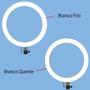 Imagem de Kit 2 Iluminador Led Ring Light Profissional Circular 30cm Maquiagem Foto Filmagem Exbom ILUM-R12W16