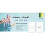 Imagem de Kit 2 Interruptor Simples com Tomada 20A com Placa e Suporte 4x2 PIAL Pop Legrand