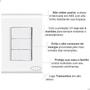 Imagem de Kit 2 Interruptor Triplo 4x2 Branco Embutir Liz Tramontina