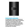 Imagem de Kit 2 Interruptores Paralelos 10A Carbono Preto 4x2 Soprano