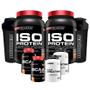 Imagem de Kit 2 Iso Protein 900G+ 2 Bcaa 4.5 100G+ 2 Power