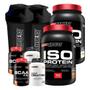 Imagem de Kit 2 Iso Protein 900G+ 2 Bcaa 4.5 100G+ 2 Power