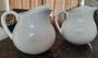Imagem de Kit 2 jarras de 700 ml em porcelana forte resistente