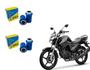 Imagem de Kit 2 Jogo Bucha Quadro Elástico Balança Fazer Ybr Factor 150 Fz15 Ano 2015 Até 2023
