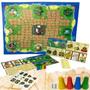 Imagem de Kit 2 Jogo De Tabuleiro Mesa Ilha Do Tesouro + Banco Imobiliário Investindo nas Capitais do Mundo - Brinquedo