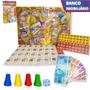 Imagem de Kit 2 Jogo De Tabuleiro Mesa Ilha Do Tesouro + Banco Imobiliário Investindo nas Capitais do Mundo - Brinquedo