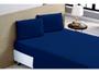 Imagem de Kit 2 Jogo Lençol Cama Casal Queen 4 Pcs Premiun Lisos Conjunto