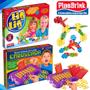 Imagem de Kit 2 Jogos Emboscada Lig Lig Montar Brinquedos Infantil Pedagógicos Educativos Raciocínio Lógico