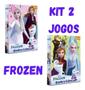 Imagem de Kit 2 Jogos Quebra Cabeça Frozen Presente 60 E 100 Peças
