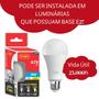 Imagem de Kit 2 Lampada Led 20W Branca 6500K Autovolt E27 1800 Lumens