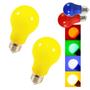 Imagem de Kit 2 Lâmpada Led Ideal Para Decoração Iluminação Festivais Jardins, Cor Amarelo E277W