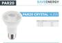 Imagem de Kit 2 Lâmpada Led Par20 4,8w Save Energy 2700k Branco Quente