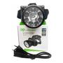 Imagem de Kit 2 Lanterna Cabeça Dp De 09Leds Black Recarregável Dp-781