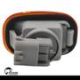 Imagem de Kit 2 Lanterna Lateral Corolla Fielder Hilux Ambar Com Soquete 2003 Até 2011