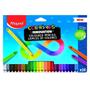 Imagem de Kit 2 Lápis De Cor Infinito Maped Com 24 Cores Color Peps