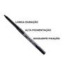 Imagem de Kit 2 Lápis Lapiseira para Olhos Retrátil Kajal Luisance 365 À Prova DAgua Preto