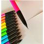 Imagem de Kit 2 Lapiseiras escolar cand colors com borracha clássica papelaria divertida