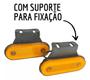 Imagem de Kit 2 Led Strobo Lateral Foguinho Caminhão Baú Carreta