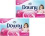 Imagem de Kit 2 Lenços Amaciante para Secadoras Downy Sheets April 120 folhas