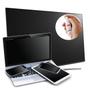 Imagem de Kit 2 Limpa Tela Notebook Tablet Computador Teclado Tv Smart Led Celular Película