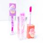 Imagem de Kit 2 lip gloss hidratante glitter detalhe bolinho intenso divertido