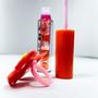 Imagem de Kit 2 Lip oil labial com anel de laço fofo brilho natural
