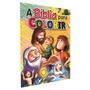 Imagem de Kit 2 Livros Infantil  A Bíblia para Colorir - SBN + 365 Histórias Bíblicas para Ler e Ouvir - Pé da Letra