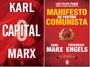 Imagem de Kit 2 Livros Karl Marx - O Capital e Manifesto do Partido Comunista