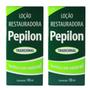 Imagem de Kit 2 Loção Capilar Restauradora Tradicional 180Ml - Pepilon