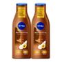 Imagem de Kit 2 Loção Deo Hidratante Nivea Beleza Radiante Cuidado Intenso Pele Seca a Extrasseca 200ml