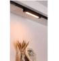 Imagem de Kit 2 Luminária Led Difusa Linear Para Trilho 10w Preto