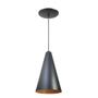 Imagem de Kit 2 Luminária Pendente Cone Com Interior Cobre Com Fiação 110/220v