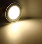Imagem de Kit 2 Luminária Plafon De Led Com Borda De Vidro 12w 3000k