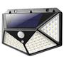 Imagem de Kit 2 Luminária Solar 100 Led Com Sensor Jardim Prova D'água
