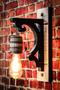 Imagem de Kit 2 Luminárias de Parede Arandela Colonial Barril em Madeira Maciça Retrô Vintage Rústica - Ideal para Sítios Pergolados Chácaras Chalés 