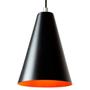 Imagem de Kit 2 Lustre Pendente Cone Preto Para Churrasqueira Gourmet