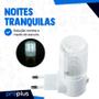 Imagem de Kit 2 Luz Noturna Led Bivolt 127-220v Tomada Lâmpada Luminária Portátil Cozinha Escuro Iluminação Abajur Infatil Manual