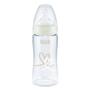 Imagem de Kit 2 Mamadeira First Choice Brilha No Escuro 300ml Bege NUK