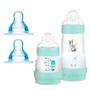 Imagem de Kit 2 Mamadeiras - Anticólica - Easy Start - 130-260ml - Azul - MAM